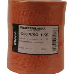 Outlet Propeenilanka 1200m 1kg oranssi Pienrauta