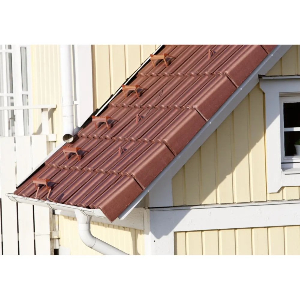 Päätytiili Palema oikea 88 mm eri värivaihtoehtoja Tiilikatto