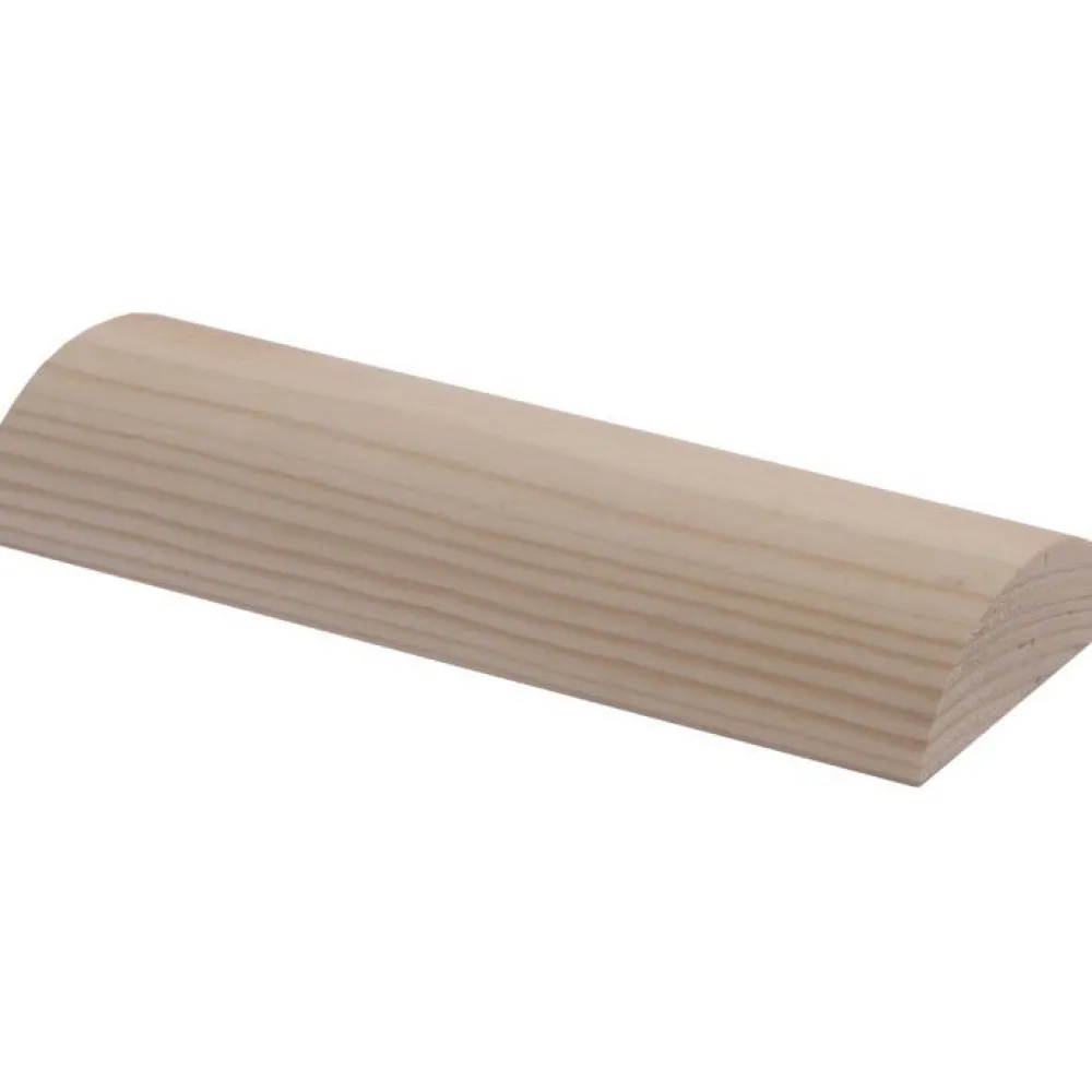 Puolipyöreä lista 20x44x2400mm mänty puuvalmis*Maler New