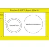 Putkikotelo 50 mm 500x285 mm*Finnfoam Best
