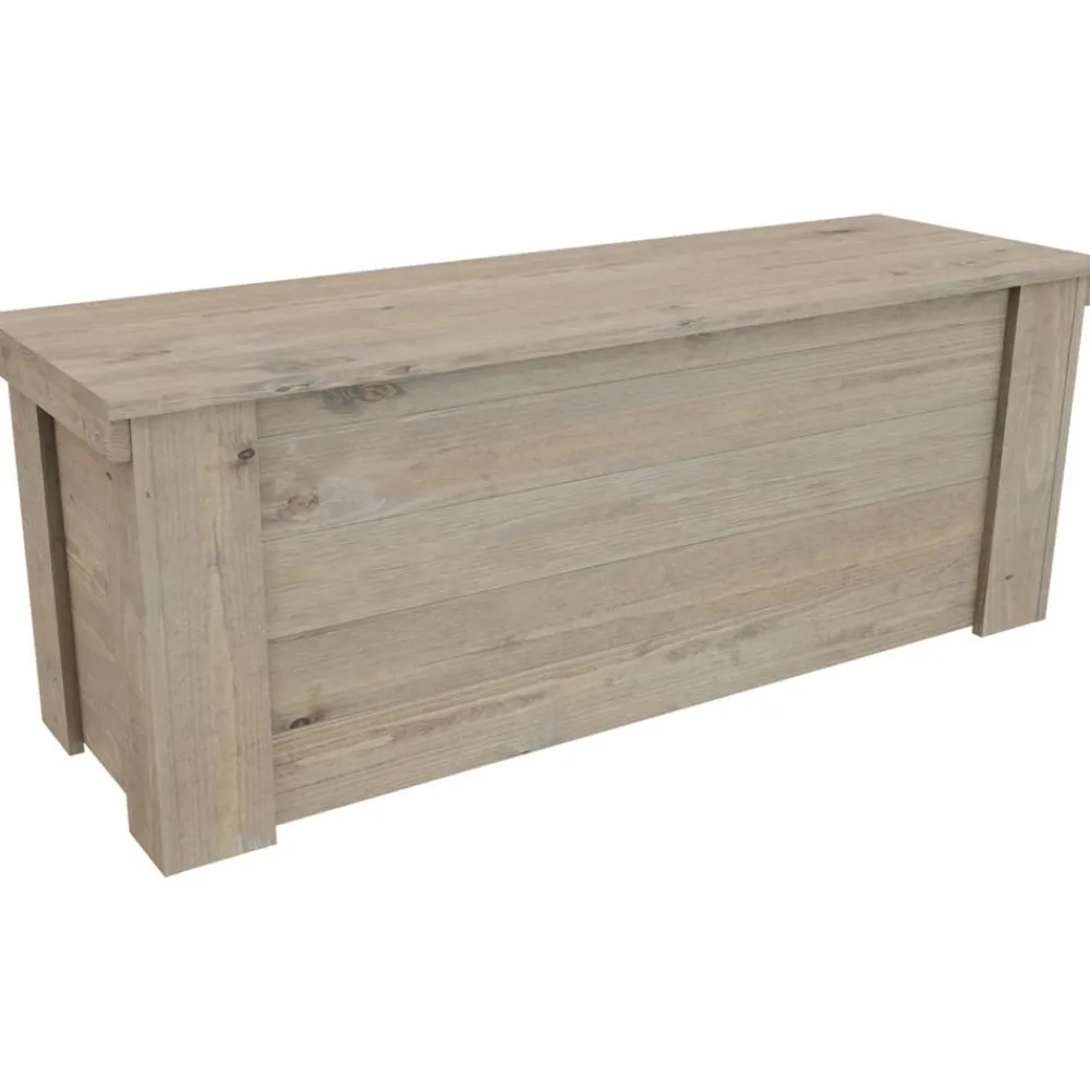Clearance Puuarkku , 120x40x45cm, eri värejä Säilytyslaatikot Ulos|Puiset Puutarhakalusteet