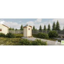 Puucee Lillevilla Toilet 13 Leinikki 1,7 m²*Luoman Lillevilla Online