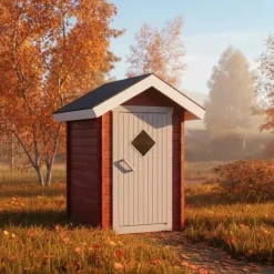 Outlet Puucee T2, 2m², harjakatto Puuceet Ja Ulkohuussit|Puuceet Ja Ulkohuussit