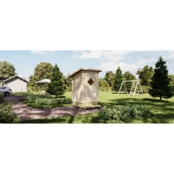 Puucee Luoman Esikko 1.68m² puuvalmis*Luoman Puutuote