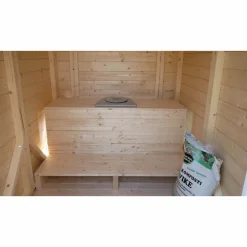 Puucee-paketti 2.25 m² Green Toilet -kompostikäymälällä Puuceet Ja Ulkohuussit|Puuceet Ja Ulkohuussit