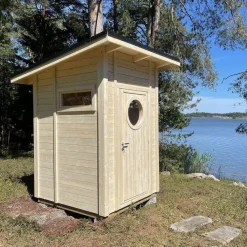 Puucee-paketti 2.25 m² Green Toilet -kompostikäymälällä Puuceet Ja Ulkohuussit|Puuceet Ja Ulkohuussit