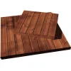Puulaatta L1690R 900x900x16 mm ruskea Terassin Sisustus|Terassilaatat