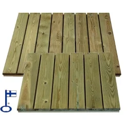 New Puulaatta L1680 800x800x16 mm vihreä Terassin Sisustus|Terassilaatat