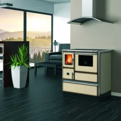 Puuliesi Dominant Eco design 70 lasiovella 7 kW (90-175 m²), eri värejä*AlfaPlam Clearance