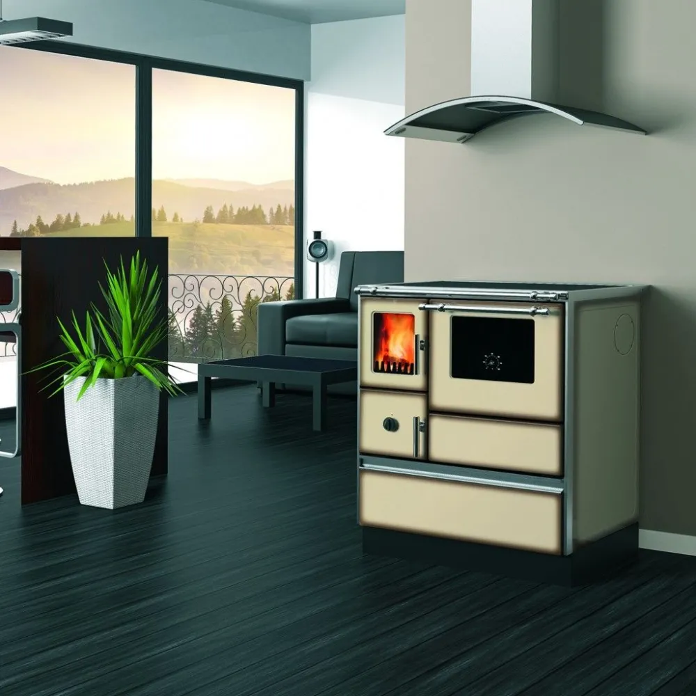 Puuliesi Dominant Eco design 70 lasiovella 7 kW (90-175 m²), eri värejä*AlfaPlam Clearance