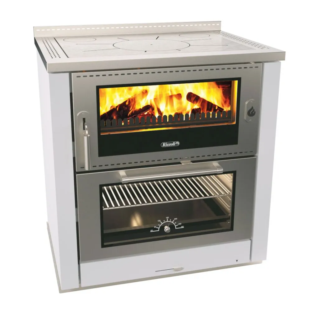 New Puuliesi MasterLine 80 8 kW valkoinen Puuhellat