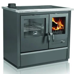 Clearance Puuliesi North lasiovella 9kW, hormilähtö vasemmalla Puuhellat
