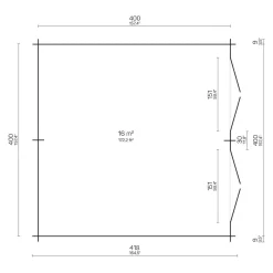 Puuliiteri Tobias, 16m²*Tene Hot