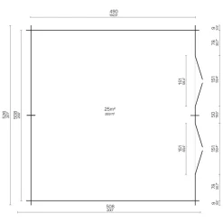 Puuliiteri Tobias, 25m²*Tene Clearance