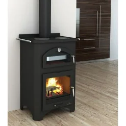 Puutakka/puuhella Monza 14kW, musta*Bronpi Sale