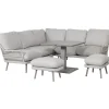 Puutarhakalustesetti MARENDA 4-osainen, harmaa/beige*Home4you Discount