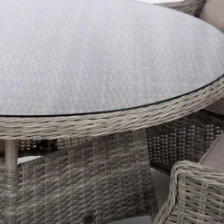 Puutarhakalustesetti TRENTO pöytä ja 4 tuolia, harmaa*Home4you Sale