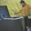 Puutarhakompostori 900 L harmaa*Biolan Sale
