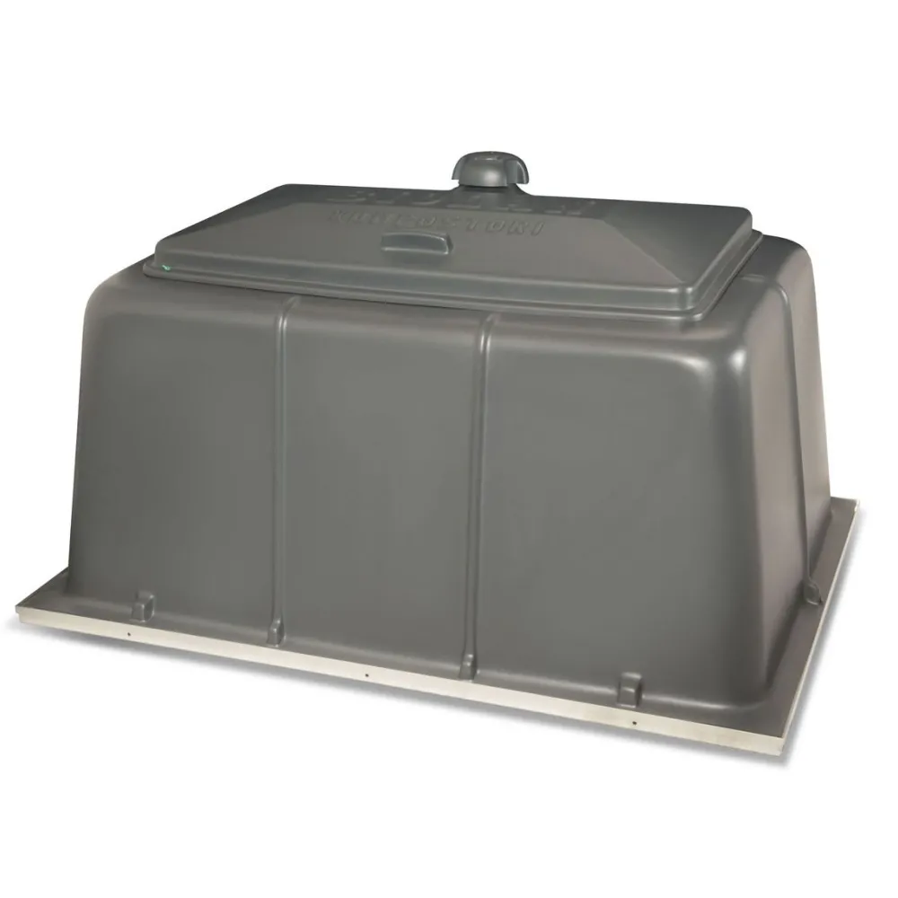 Puutarhakompostori 900 L harmaa*Biolan Sale