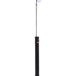 Puutarhan aurinkovoimasuihku musta 215 cm 8 l*FinePRICE Discount