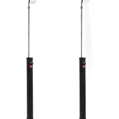 Puutarhan aurinkovoimasuihku musta 215 cm 8 l*FinePRICE Discount