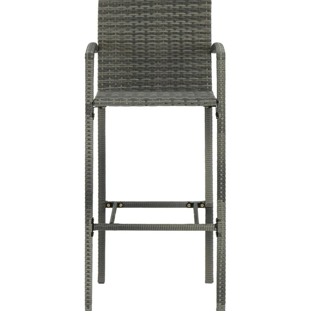 Puutarhan bistrosarja 3-osainen harmaa (64887)*FinePRICE Discount