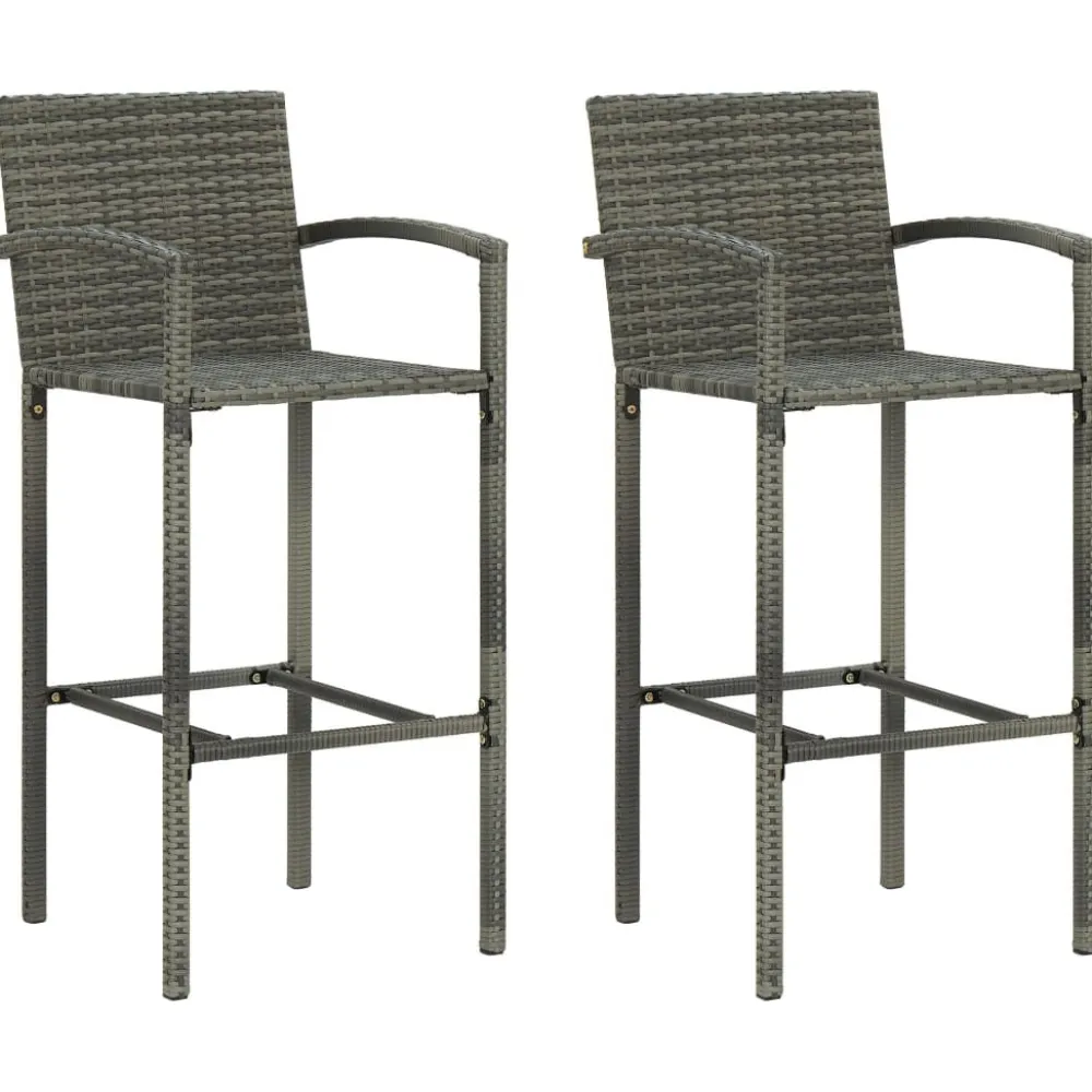 Puutarhan bistrosarja 3-osainen harmaa (64887)*FinePRICE Discount