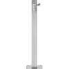 Puutarhan hanapylväs neliskulmainen ruostumaton teräs 65 cm*FinePRICE Online