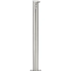 Puutarhan hanapylväs pyöreä ruostumaton teräs 95 cm*FinePRICE New