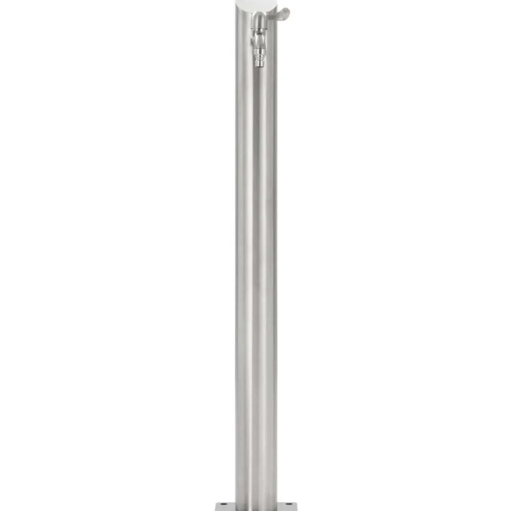 Puutarhan hanapylväs pyöreä ruostumaton teräs 95 cm*FinePRICE New