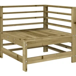 Puutarhan kulmasohva kyllästettyä mäntyä*FinePRICE Clearance