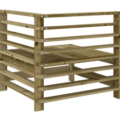 Puutarhan kulmasohva kyllästettyä mäntyä*FinePRICE Clearance