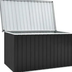 Puutarhan säilytyslaatikko 171x99x93 cm antrasiitti*FinePRICE Clearance