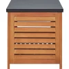Puutarhan säilytyslaatikko 150x50x55 cm eukalyptuspuu*FinePRICE Hot