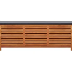 Puutarhan säilytyslaatikko 150x50x55 cm eukalyptuspuu*FinePRICE Hot