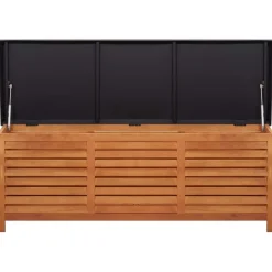 Puutarhan säilytyslaatikko 150x50x55 cm eukalyptuspuu*FinePRICE Hot