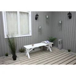 Puutarhapenkki Scottsdale 140cm er värejä*Baltic Garden Best