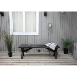 Puutarhapenkki Scottsdale 140cm er värejä*Baltic Garden Best
