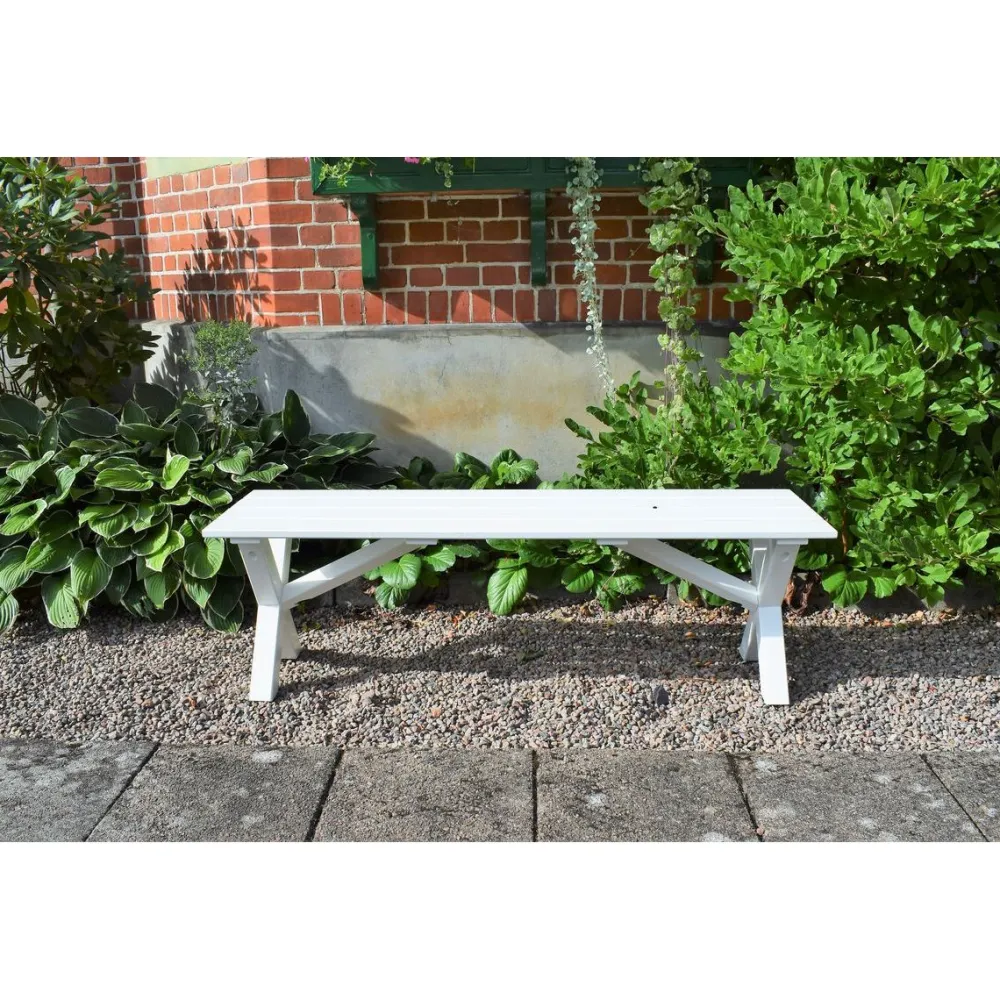 Puutarhapenkki Scottsdale 140cm er värejä*Baltic Garden Best