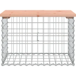 Discount Puutarhapenkki kivikorilla 63x44x42 cm, douglaskuusi Puutarhapenkit