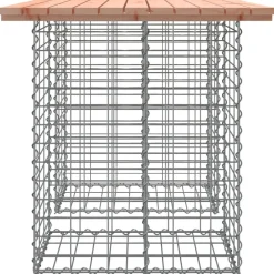 Outlet Puutarhapenkki kivikorilla 100x70x72 cm, douglaskuusi Puutarhapenkit