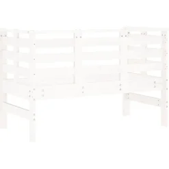 Sale Puutarhapenkki valkoinen 111,5x53x71 cm, mänty Puutarhapenkit