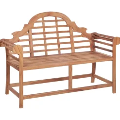 Puutarhapenkki 127x58,5x92,5 cm, tiikki*FinePRICE Hot