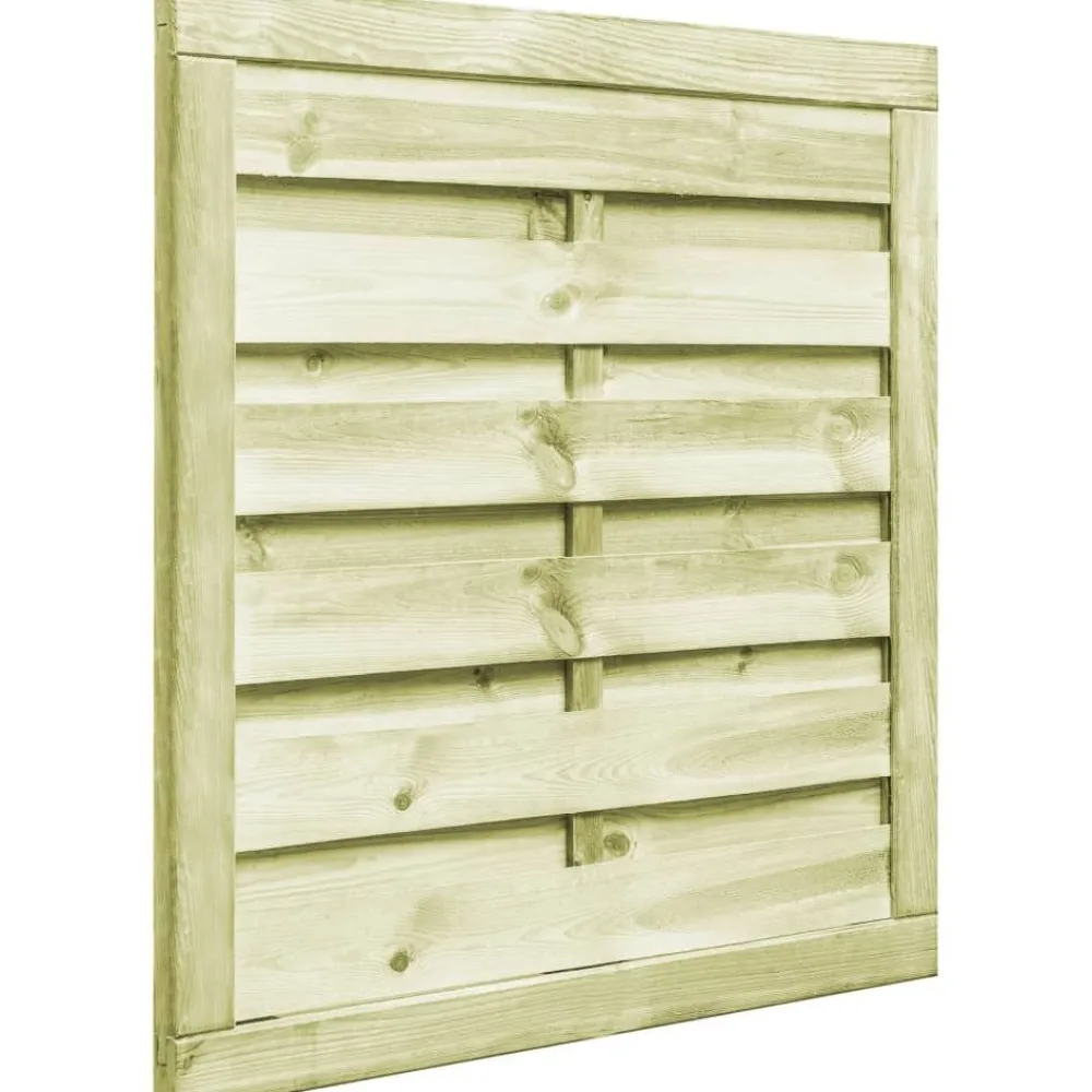 Puutarhaportti kyllästetty mänty 100x100 cm vihreä*FinePRICE Online