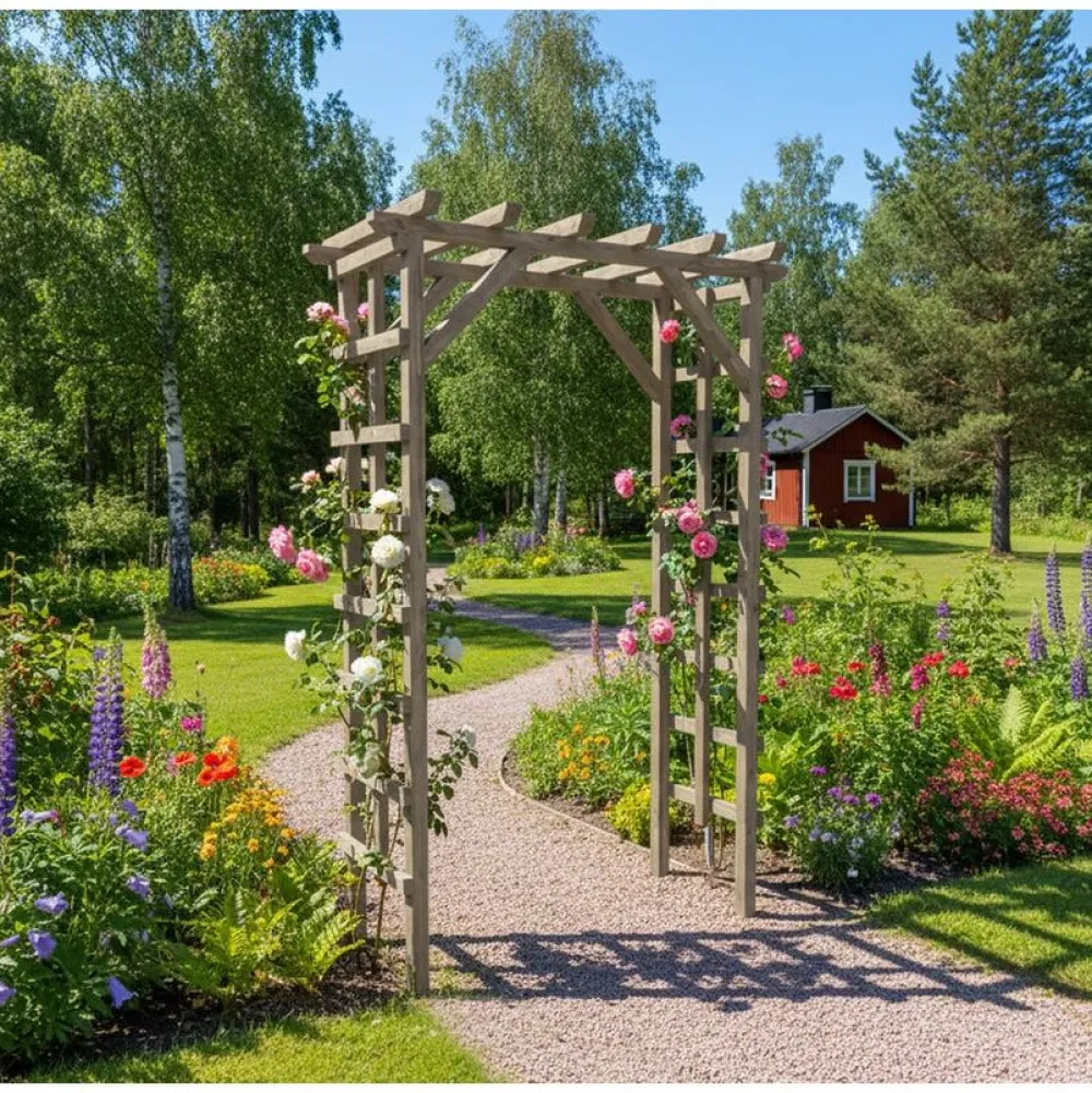 Sale Puutarhaportti , 209x140cm, eri värejä Puutarhatarvikkeet