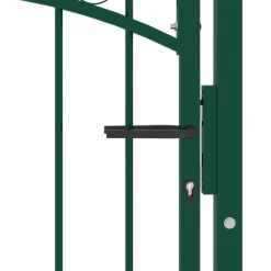 Online Puutarhaportti piikeillä, teräs, 100x100-200cm, eri kokoja ja värejä Portit