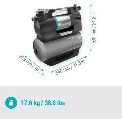 Discount Puutarhapumppu 4600 Silent Automatic 4600 l/h 40 bar Kastelu