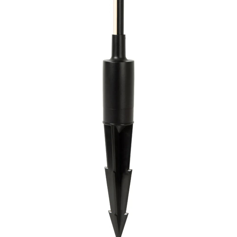 Puutarhaspotti Lornex, Ø4.9cm, IP54, 6W, musta*Lucide