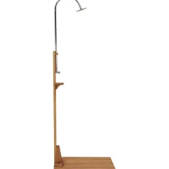 Puutarhasuihku 75x75x210 cm täysi tiikki*FinePRICE Outlet