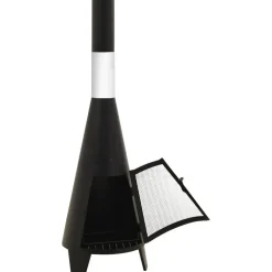 Puutarhauuni hiilihangolla 38x38x122 cm teräs*FinePRICE Clearance